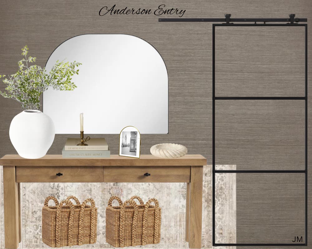 Anderson entry design board.
