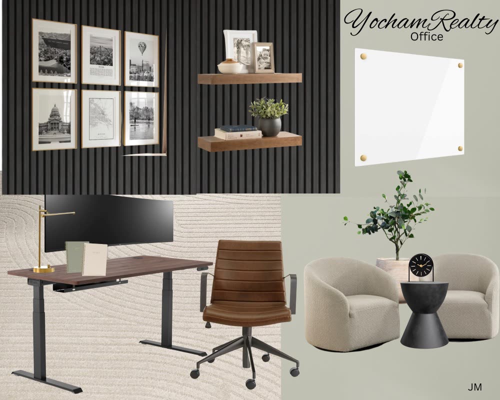Yochem Realty design board.